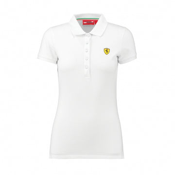 WOMENS SF CLASSIC POLO WHITE